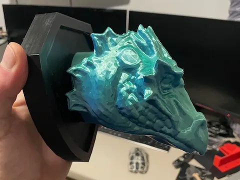 Dragon Head Wall Mount (Trophy)
