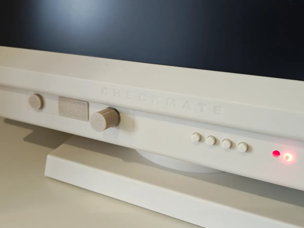 Checkmate Display Front Tidy - Free 3D Print Model - MakerWorld