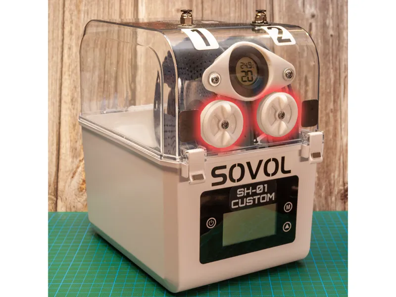 Sovol SH01 Filament Dryer moisture release valves