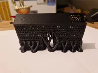 rear part with supports PETG