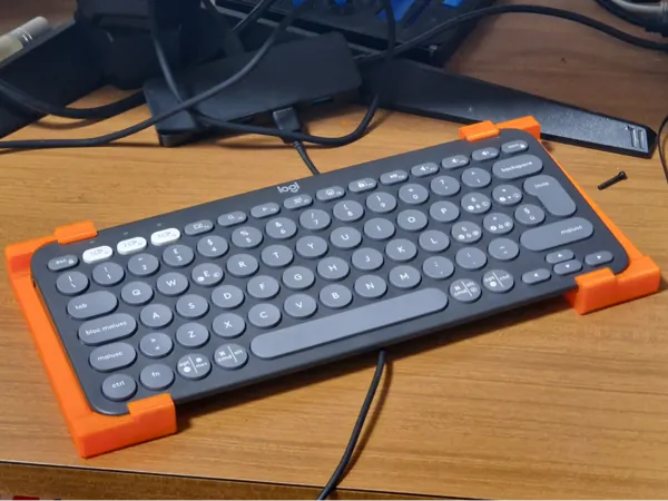 Support surélévateur pour clavier Logitech