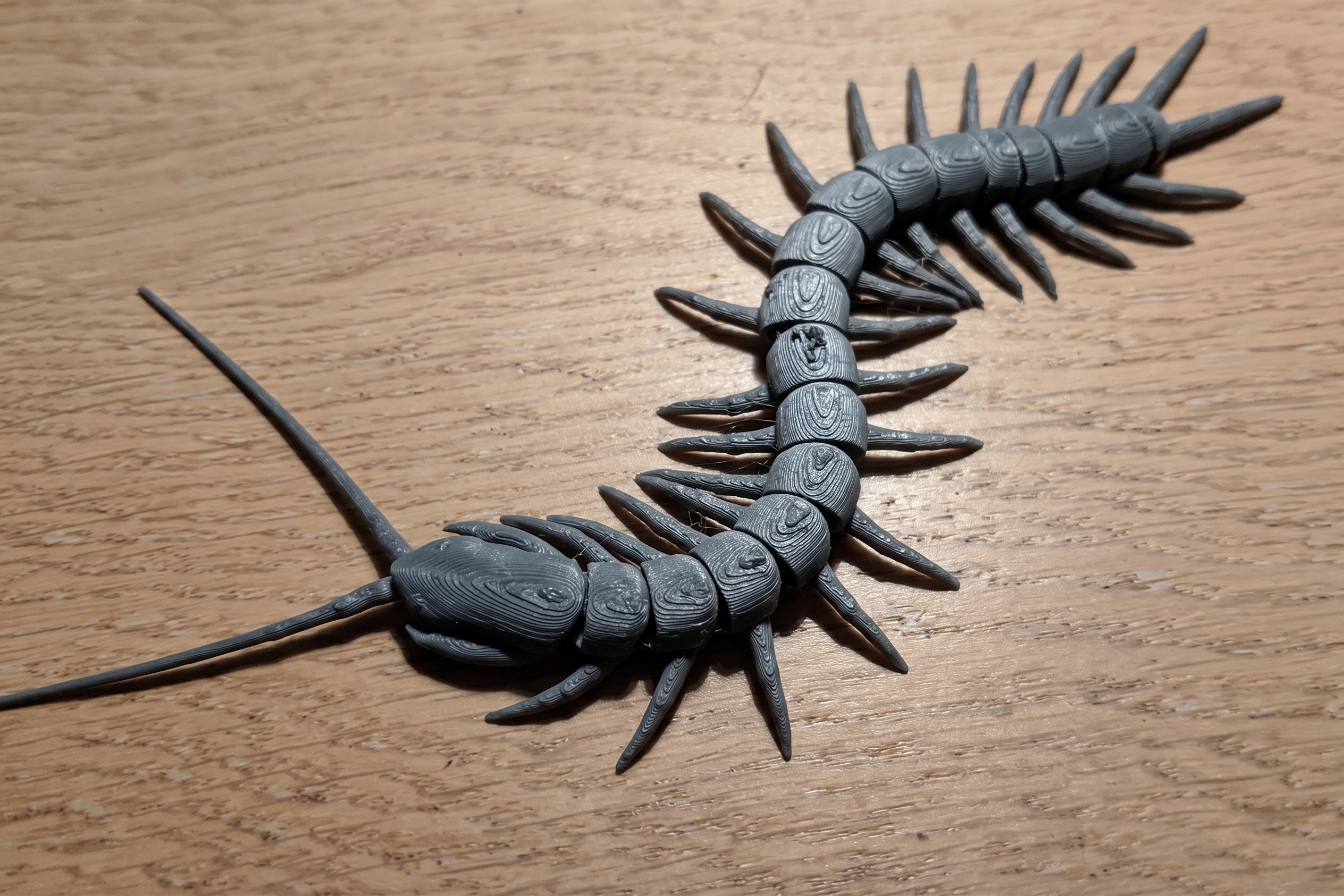 Miniatura 3 do modelo 3D Realistic Flexi Centipede