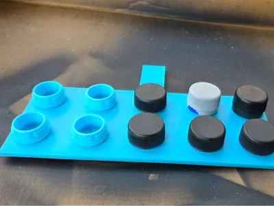 Geocaching PETling Print holder - LID