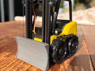 pala buldozer per muletto cyberbrick - sgancio rap