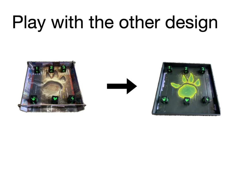 King of Tokyo dice tray holder