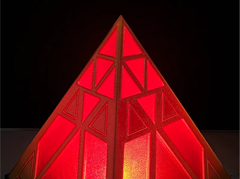 Star Wars Inspired Lamp - Sith Holocron