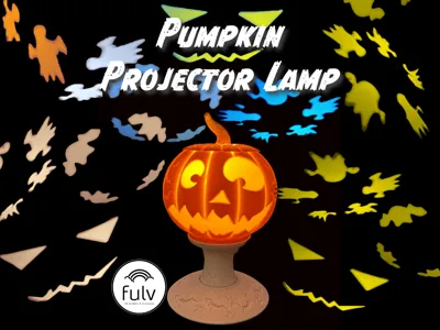 PUMPKIN PROJECTOR LAMP