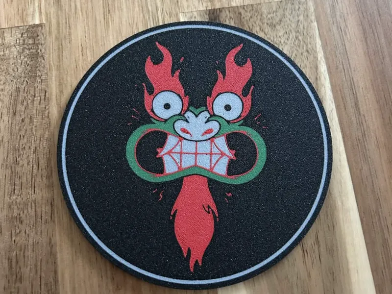 Samurai Jack Aku Coaster