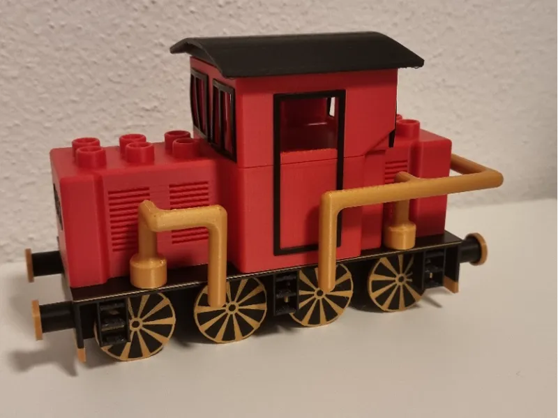 Duplo-Compatible Shunter Locomotive 363