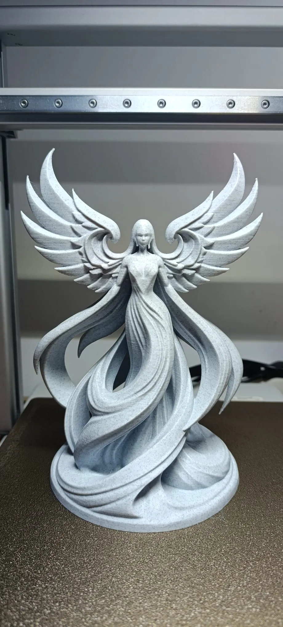 Angel with wings - Free 3D Print Model - MakerWorld