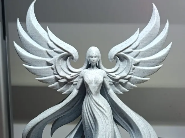 Angel with wings