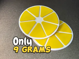 lemon coaster without AMS only 9 grams