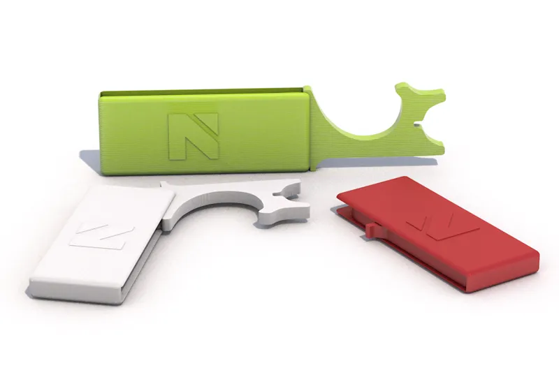 Foldable NoTouchTool (print in place)