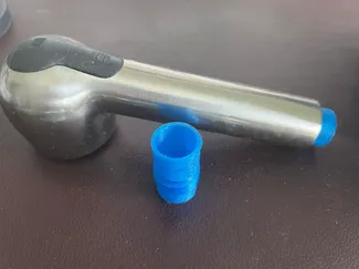 Kitchen sink faucet hose adapter