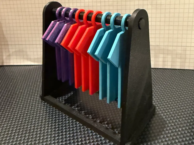Customizable Mini Clothes & Hanger