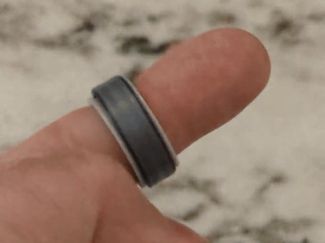 Spinning Fidget Dice Ring (d6+d20)