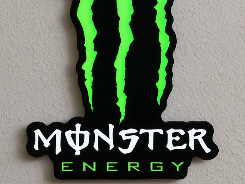 Monster Energy Logo Wallart