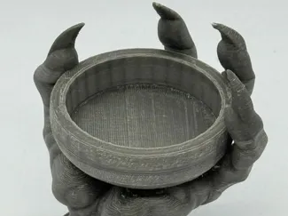 Gargoyle-Hand mit Schale - Hugo - Dämonenhand