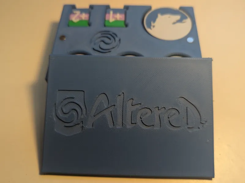 Altered TCG token Storage case