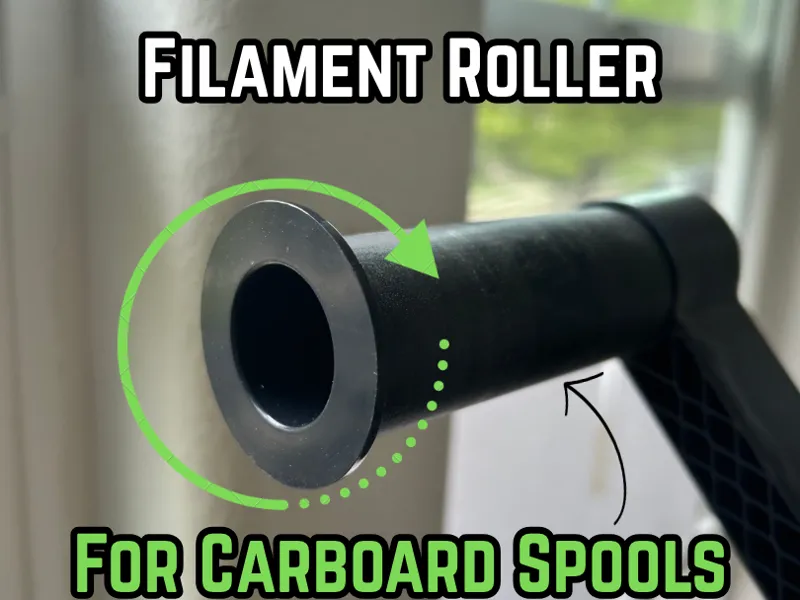 Neptune 3/4 Filament Roller For Cardboard Spools