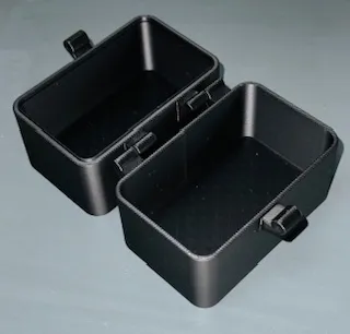 small storage box with Hinge print in place