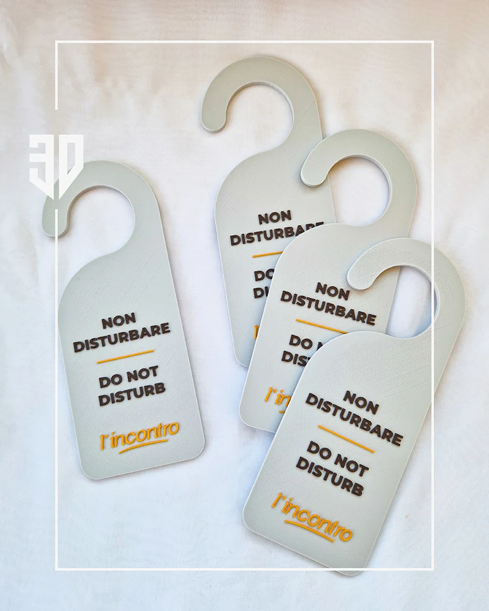 Do not disturb door hanger - Free 3D Print Model - MakerWorld