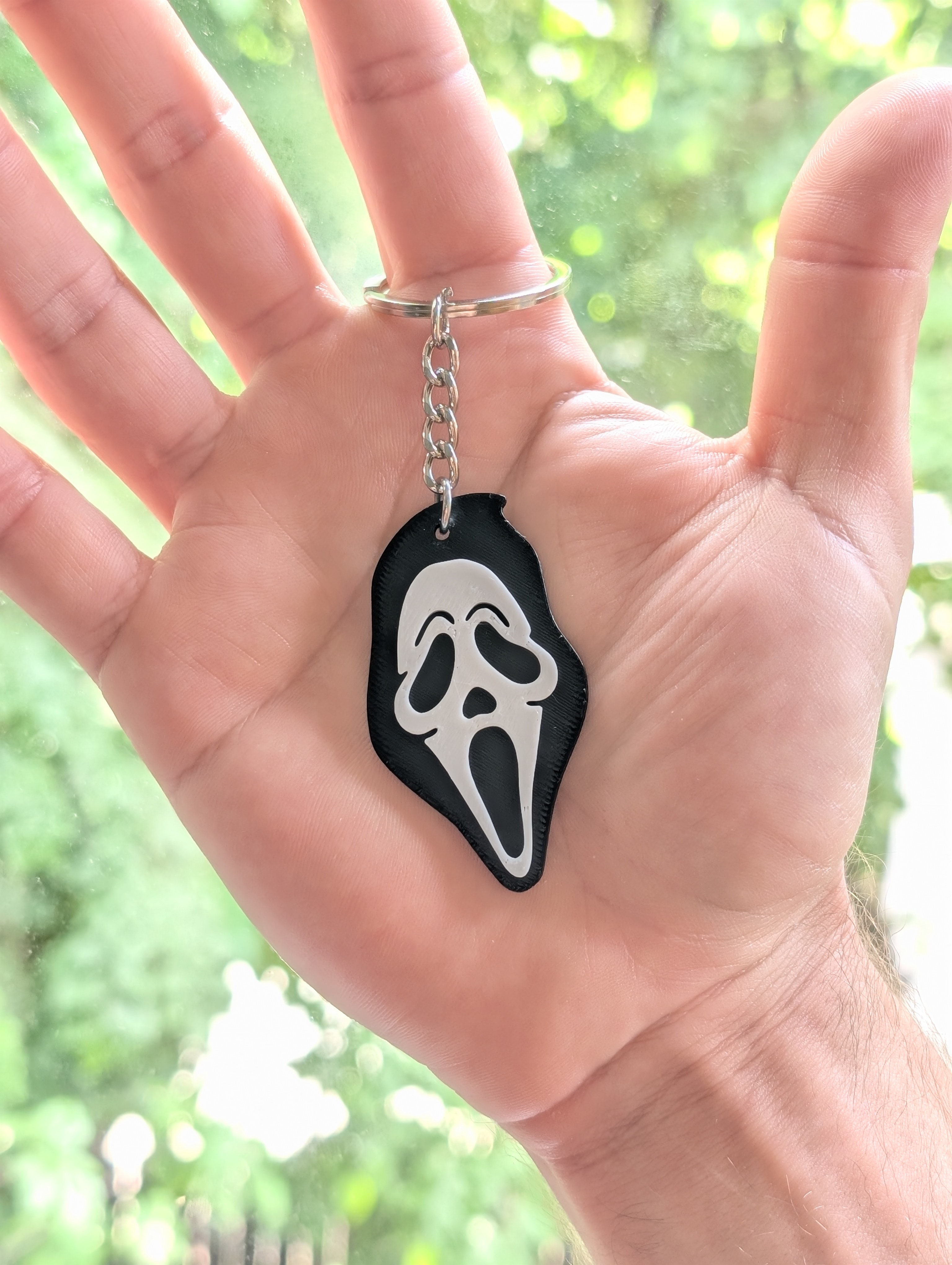 Miniatura 2 do modelo 3D Ghostface - Scream Mask - Keychain