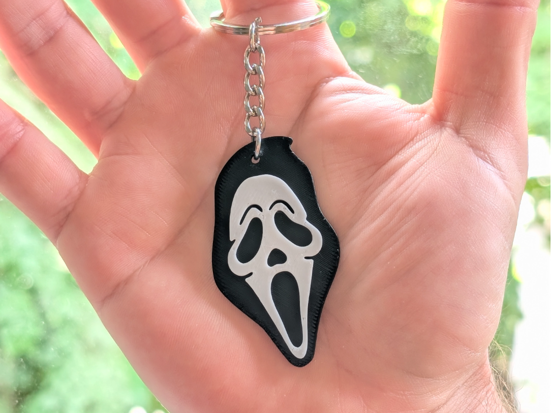 Ghostface - Scream Mask - Keychain