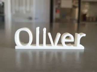 Oliver Name Tag