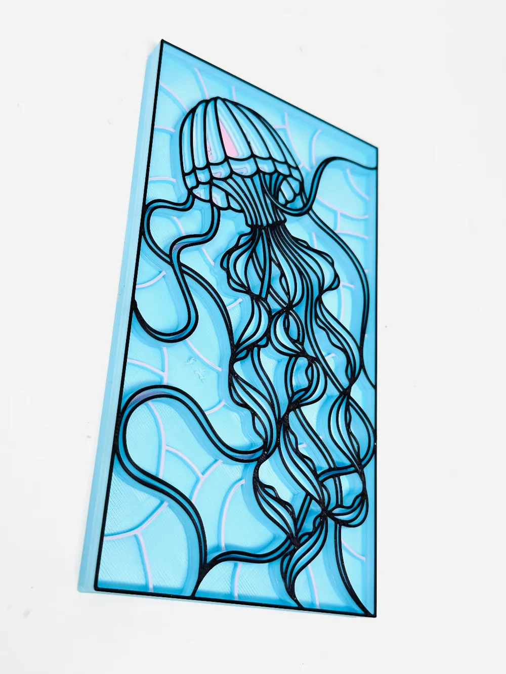 Jelly Fish Nautical Mandala 3D Layer Art by Release The Fleet MakerWorld