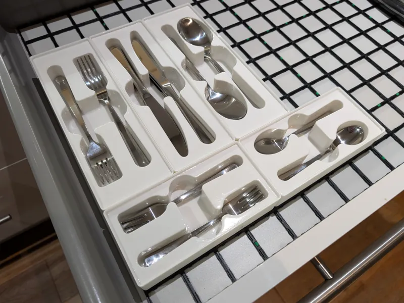 IKEA Martorp Gridfinity Bins - Full Cutlery Set