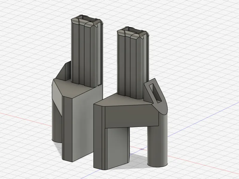 Fiat Panda II  Hinge hooks for the trunk shelf