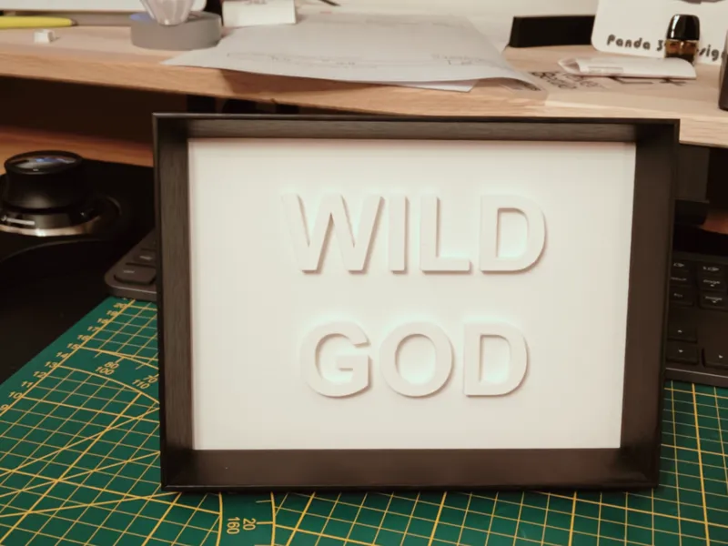 Wild god frame insert
