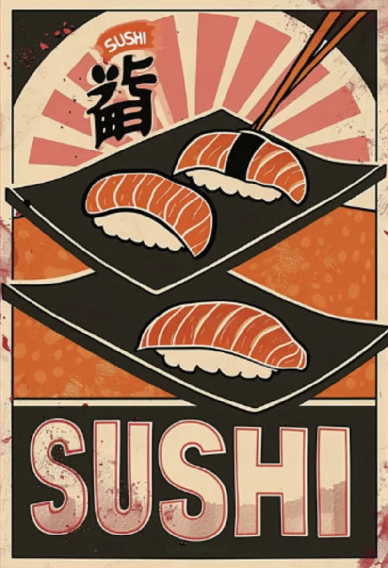 Sushi vintage