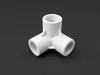Rod diameters 22 mm (x2) & 25 mm (x1), clearance 0.25 mm