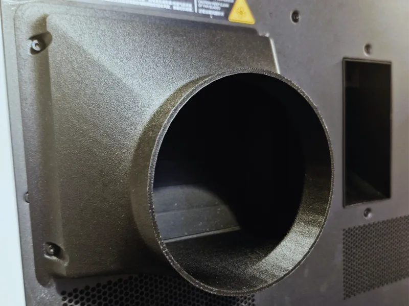 H2S / H2D / H2C Vent-Flange 100mm and 90mm