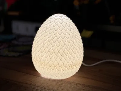 GOT Dragon Egg Lamp Light 