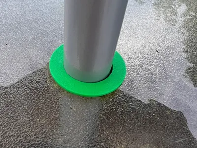 Table Umbrella Hole Ring - 38mm Pole - 50mm Table