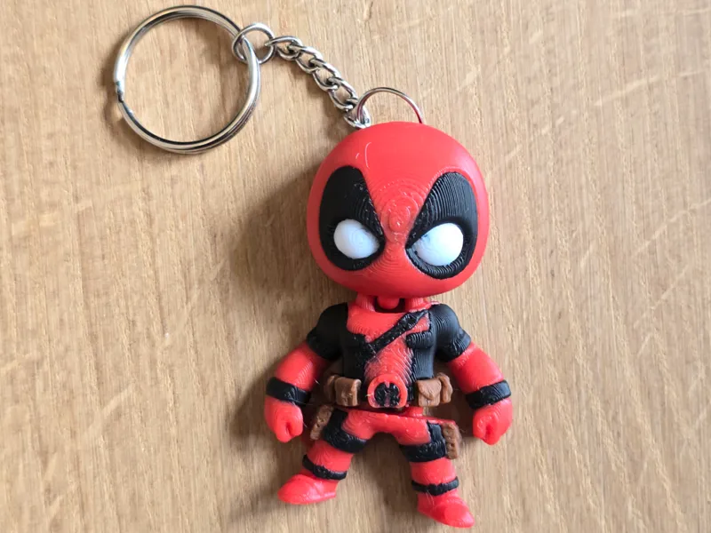 Deadpool flexi keychain