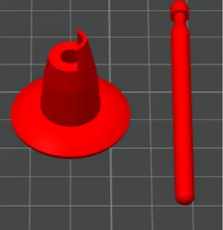 Laser Cannon and missile for Hasbro Turbo tank