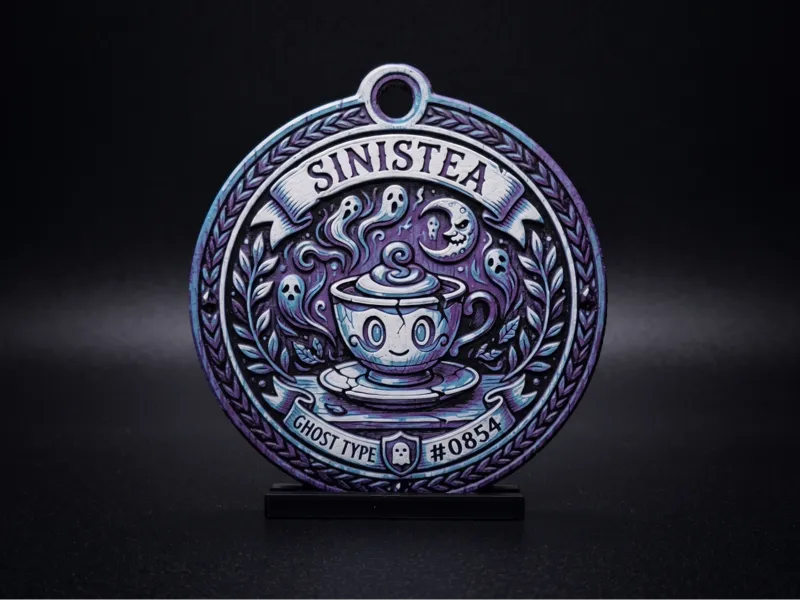 Sinistea #0854 - Pokemon Ornament 