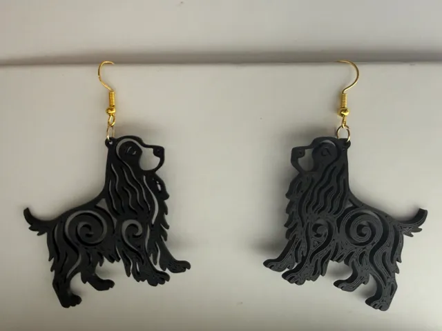 Boucles d'Oreilles Cocker Anglais