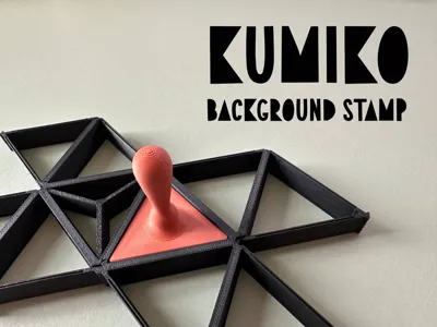 Kumiko Background Stamp Insert Tool