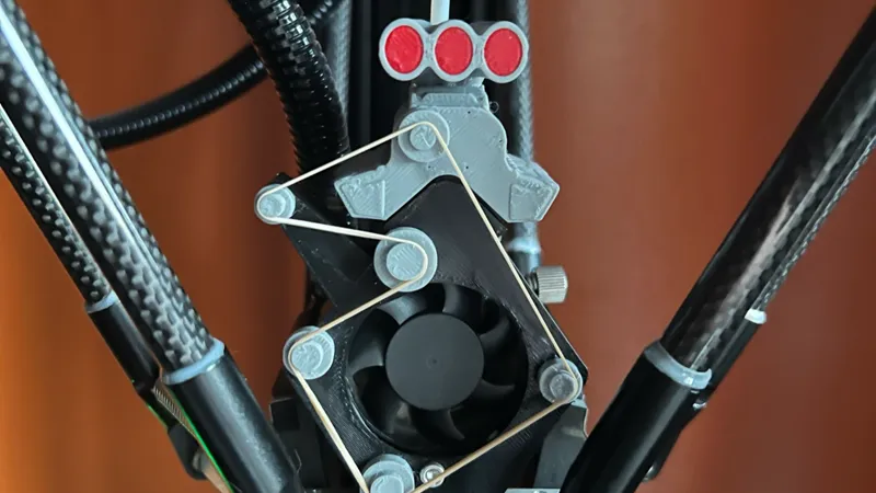 Flsun V400 Fan cover SUPERCHARGER