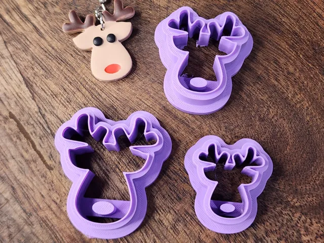 Reindeer earring cutter