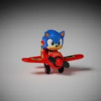 Sonic dans un avion — photo 6