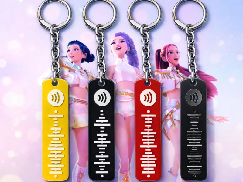 Keychain Spotify Kpop Demon Hunters
