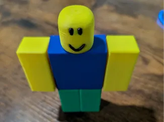 Articulated Noob Figure