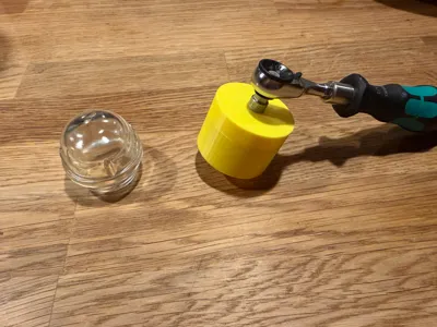 Smeg Oven Lamp Glass Cover removal tool