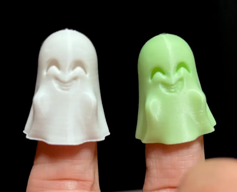 Ghost finger Puppet